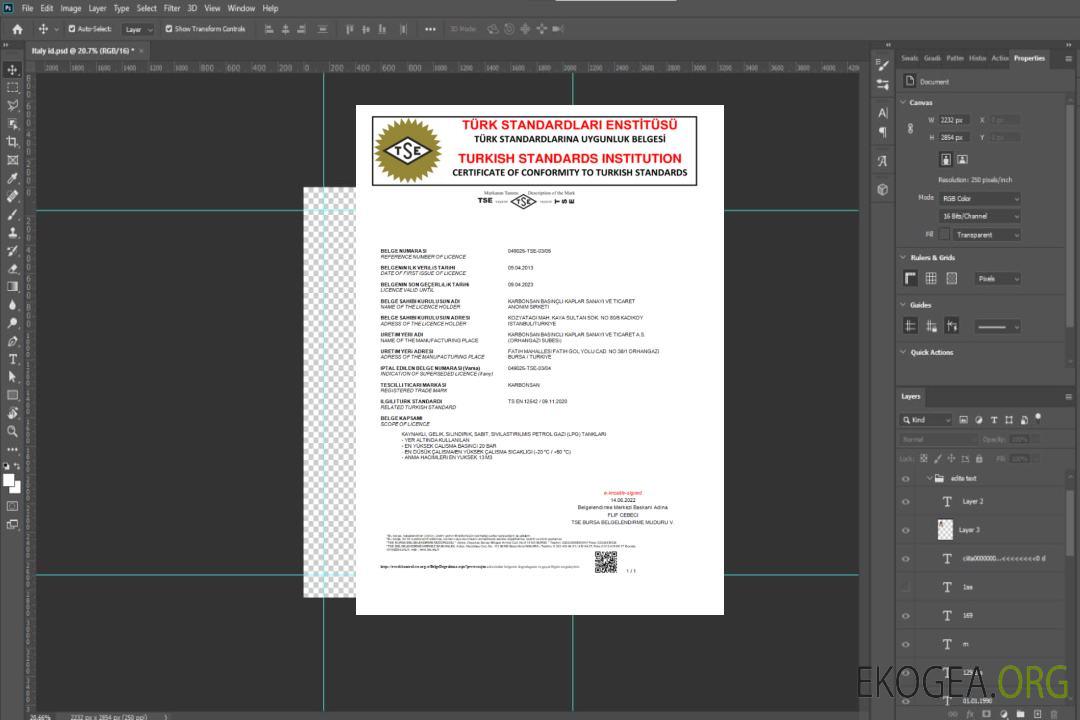 Turquie Certificat de conformité de l'Institution de normalisation turque aux normes turques Modèle Word et PDF scr template Turquie Certificat de conformité de l'Institution de normalisation turque aux normes turques Modèle Word et PDF scr template